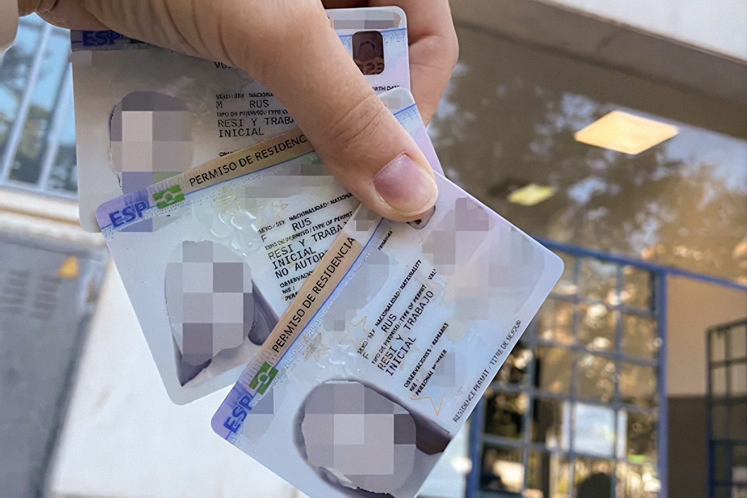 Так выглядят карточки ВНЖ в Испании