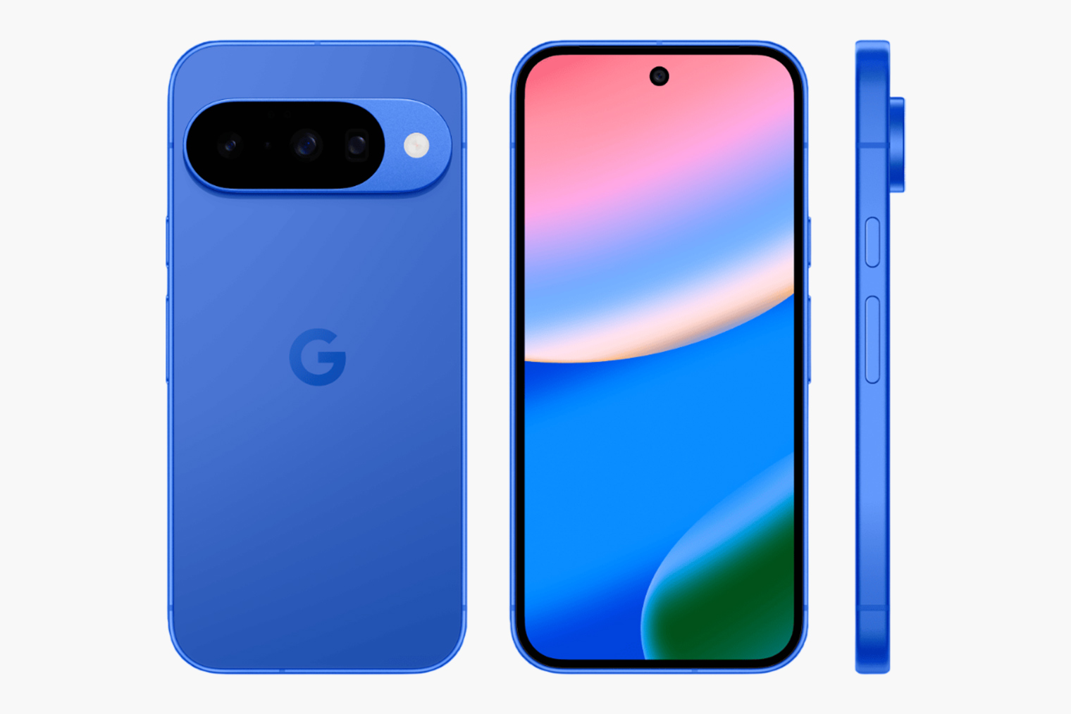 Базовый Pixel 10 синего цвета