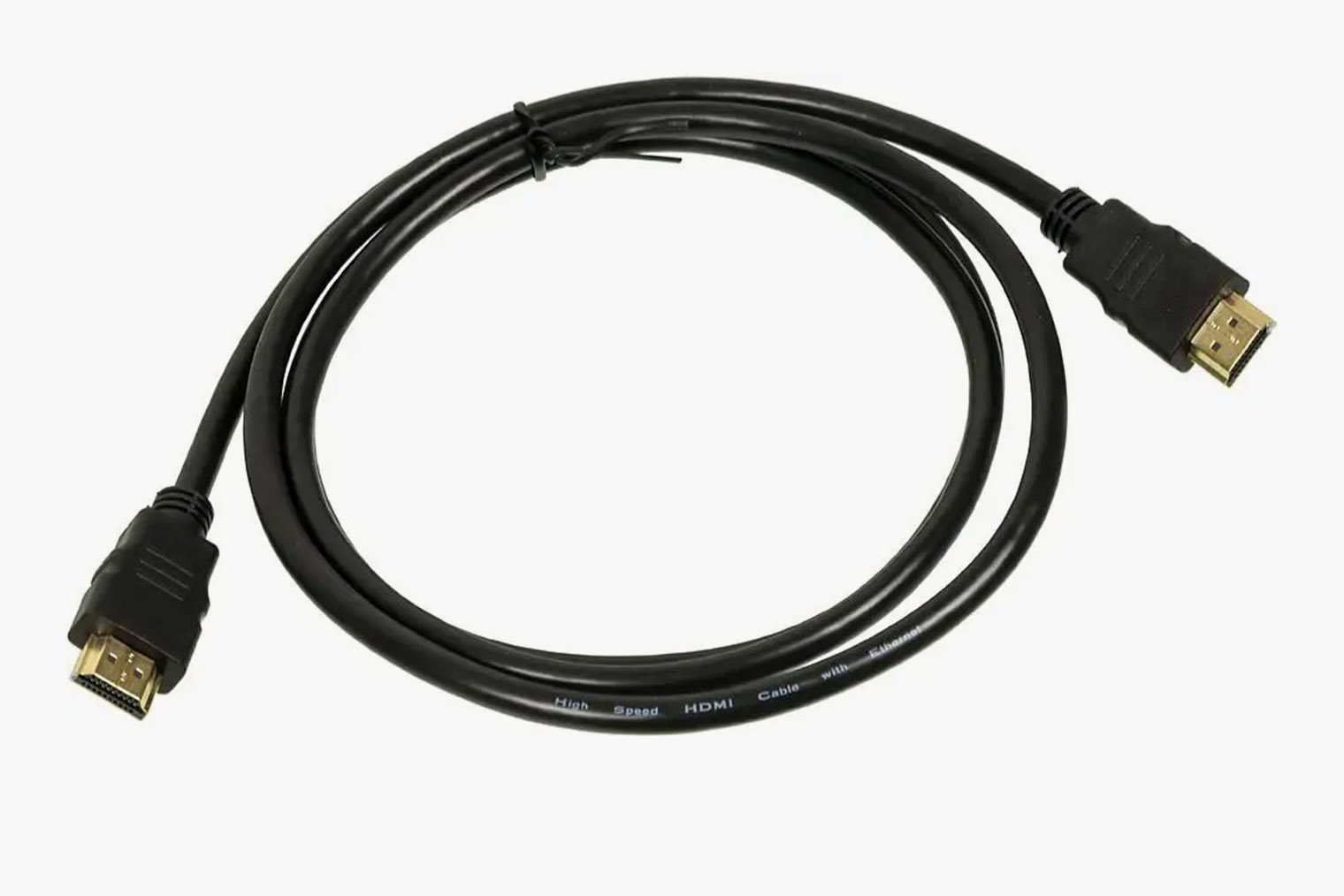 Полутораметровый кабель HDMI 1.4 стоит от 200 ₽