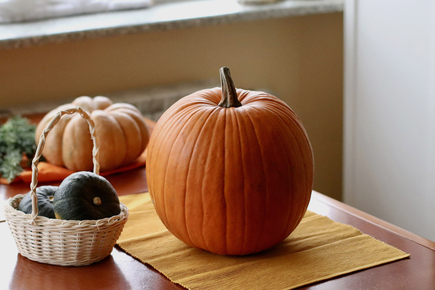 Такую тыкву я выбрала для инструкции