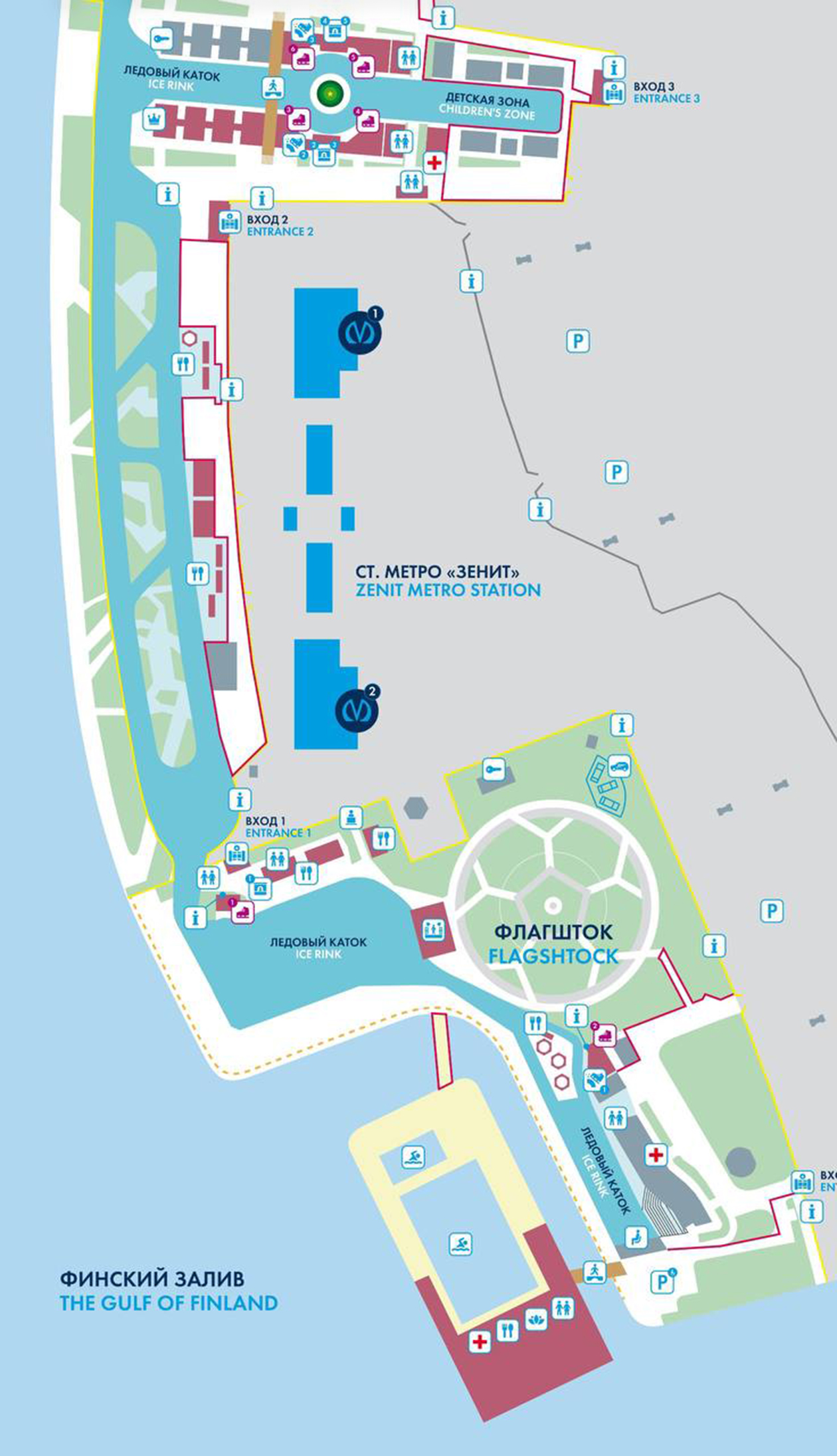 Схема, на которой отмечена доступная зона катка до 29 ноября. Источник: flagshtock.ru