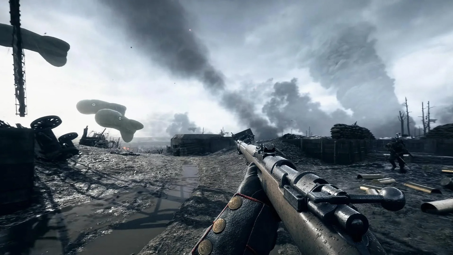 Для Battlefield 1 вышло четыре платных дополнения, в том числе In the Name of the Tzar про армию Российской империи