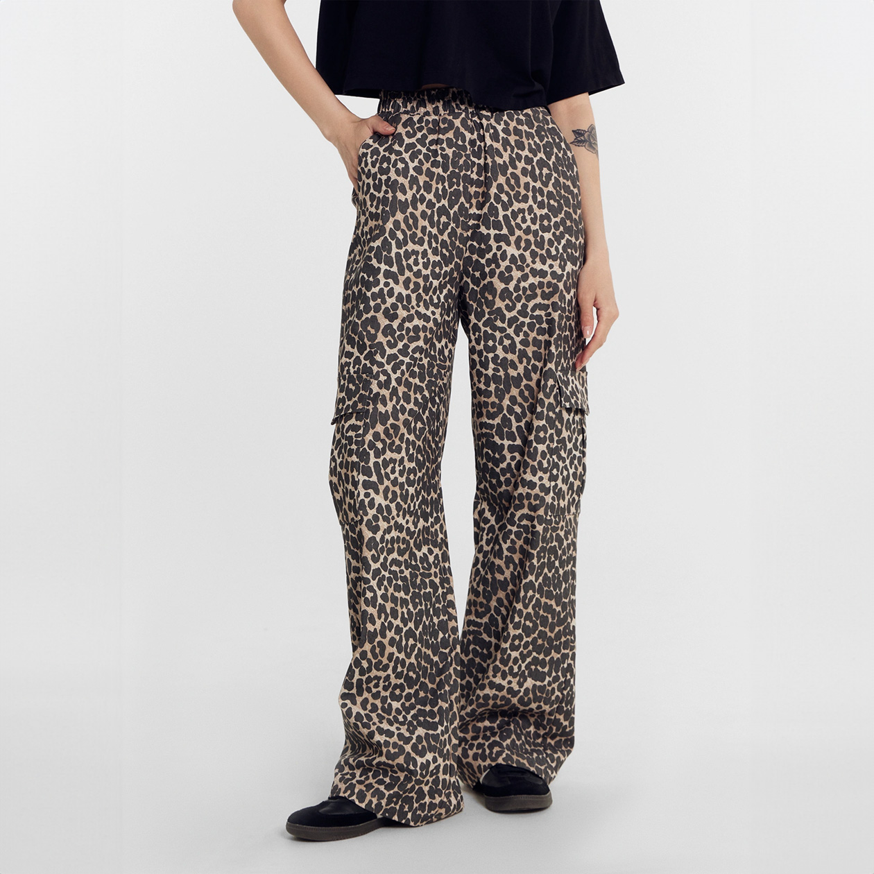 Леопардовые брюки. Цена: 2999 ₽