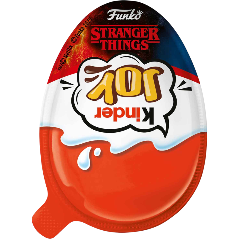 Kinder Joy с героями «Очень странных дел»