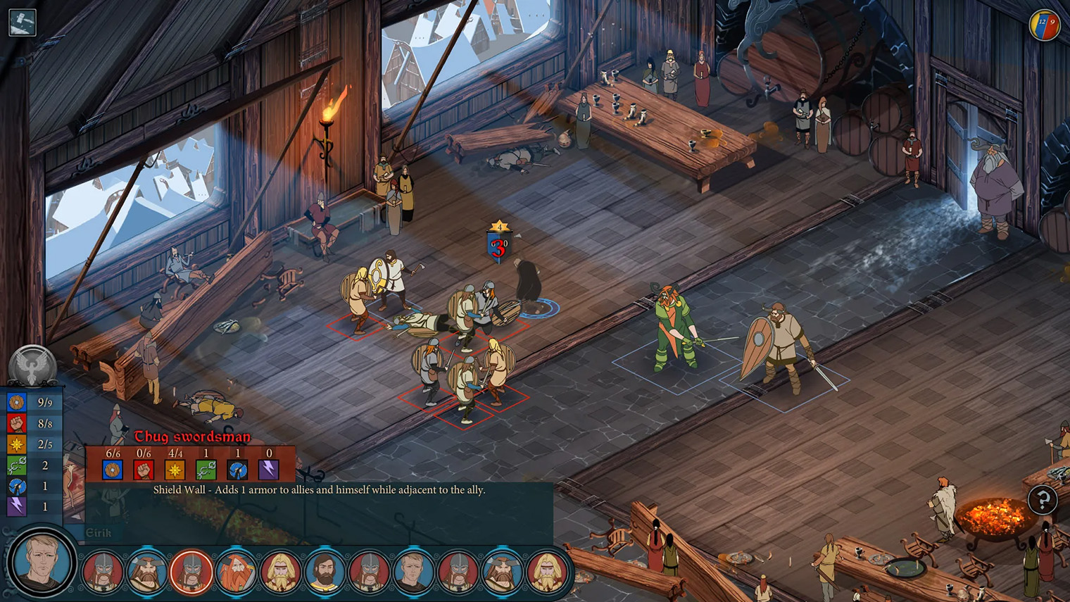 The Banner Saga создали бывшие разработчики Star Wars: The Old Republic из BioWare Austin. © Versus Evil