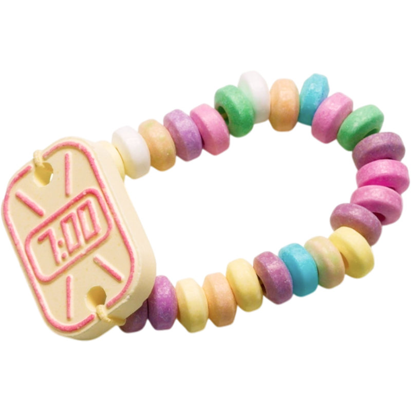 Драже-браслет в виде часиков