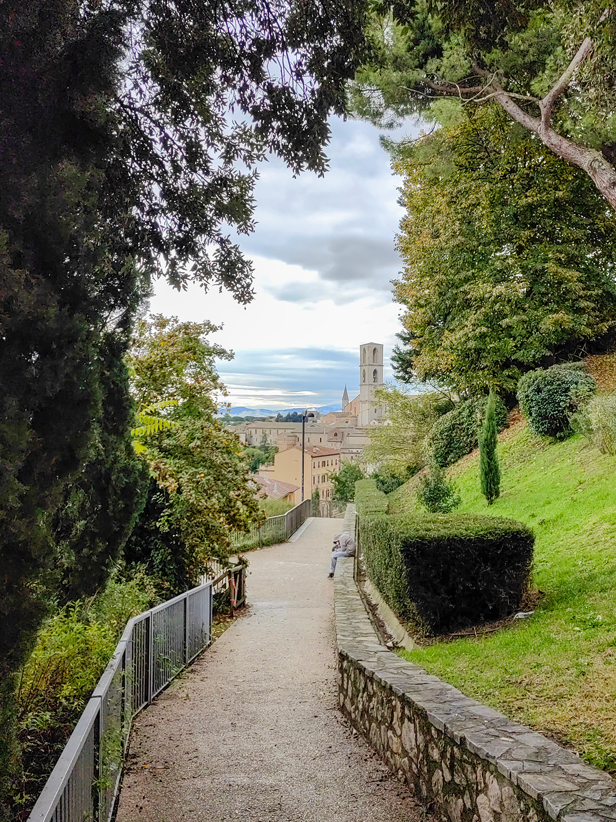 Перуджа. Утро