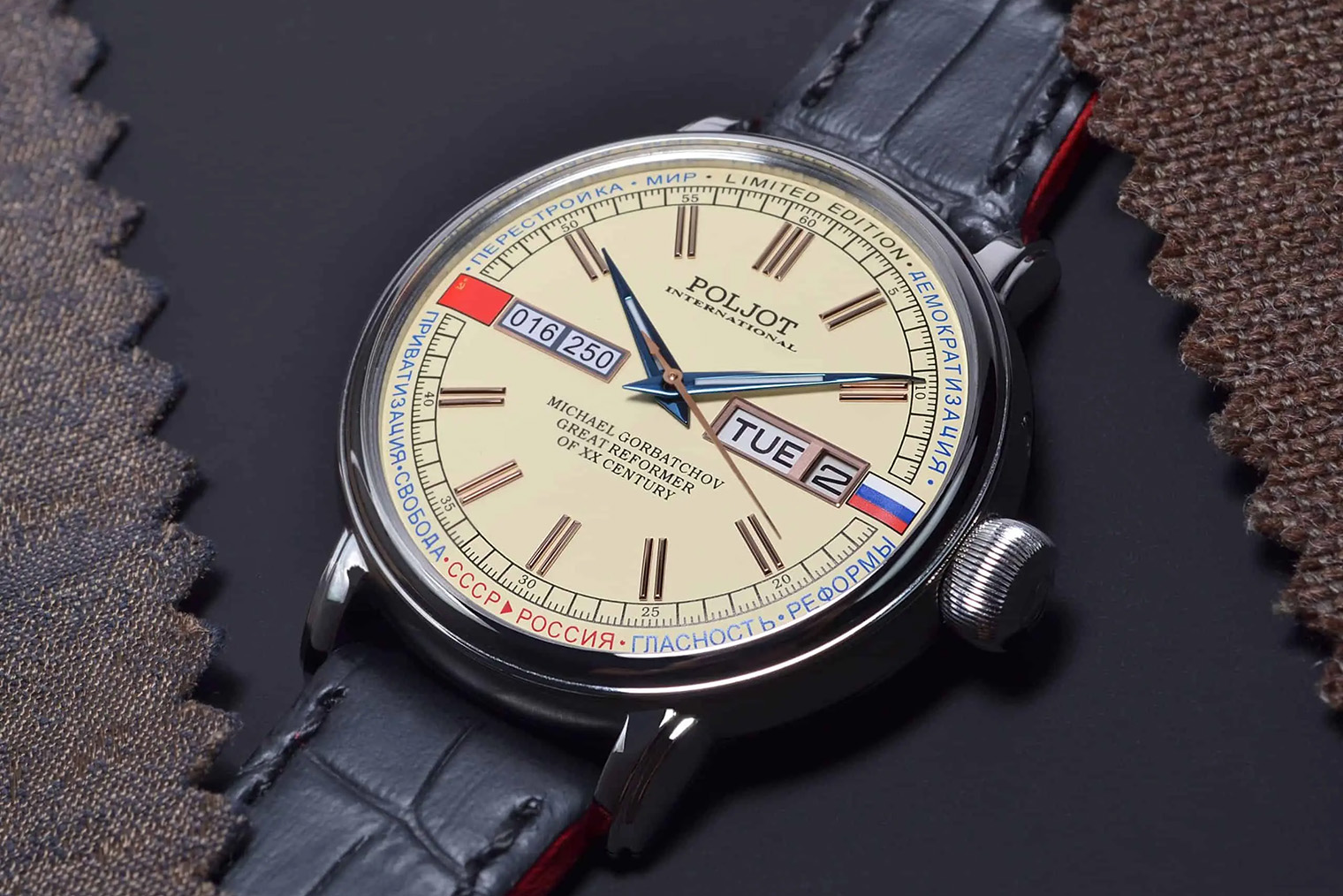 Один из современных вариантов оформления часов «Полет». Источник: poljot-international.com