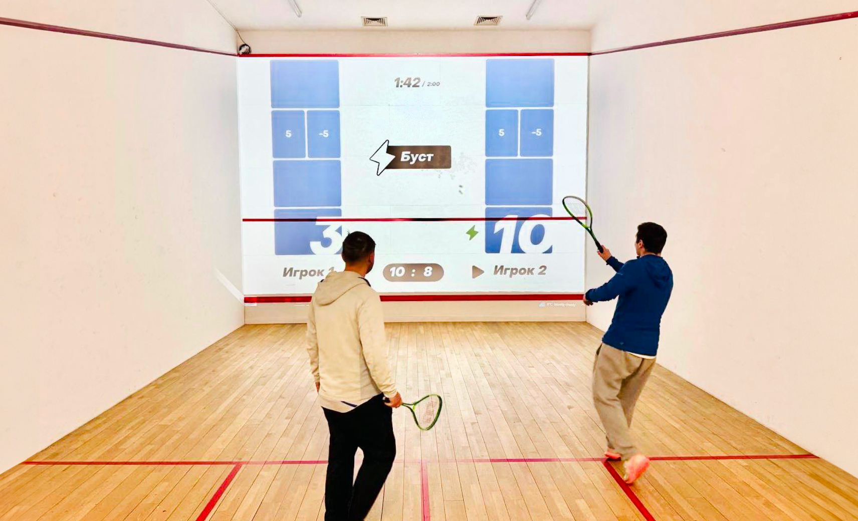 Сквош в СК «Звезда Делоспорт»