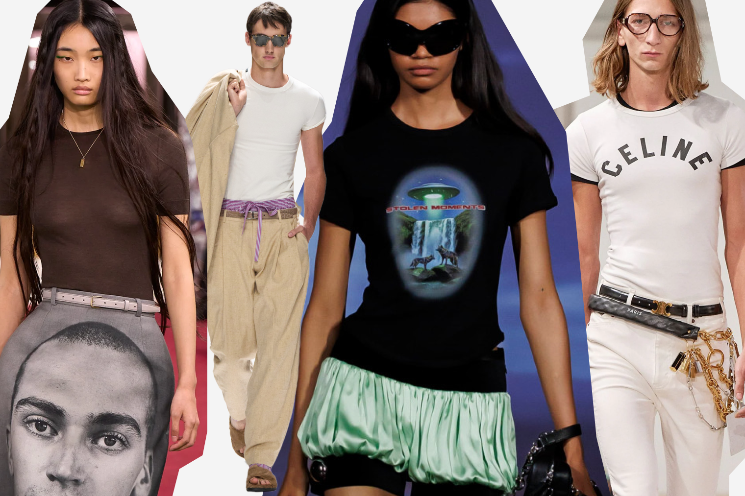 © Acne Studios, Dolce & Gabbana, Keburia, Celine