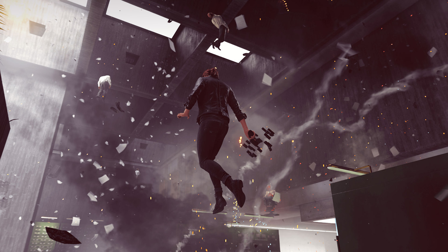 Продвинутая физика объектов позволяет сделать оружием почти любой предмет окружения, от обломка стены до письменного стола. © 505 Games