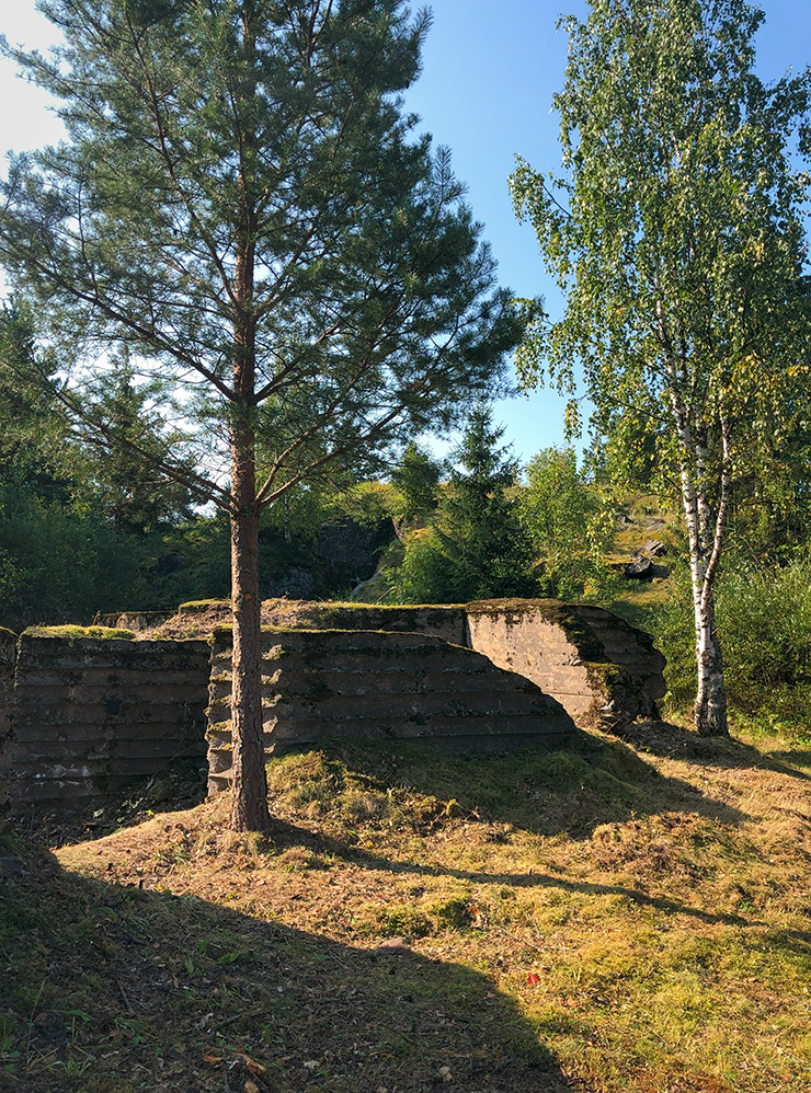 Финские укрепления времен Второй мировой войны