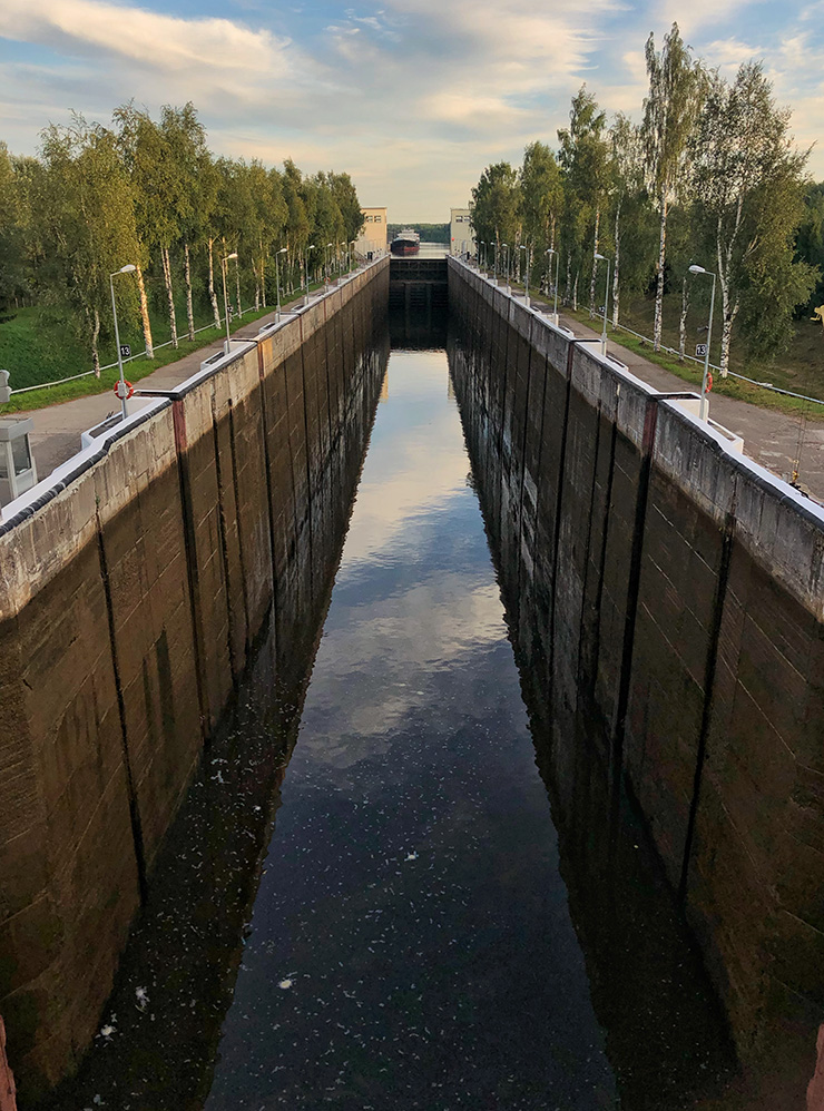 Вытегорский гидроузел Волго-Балтийского канала