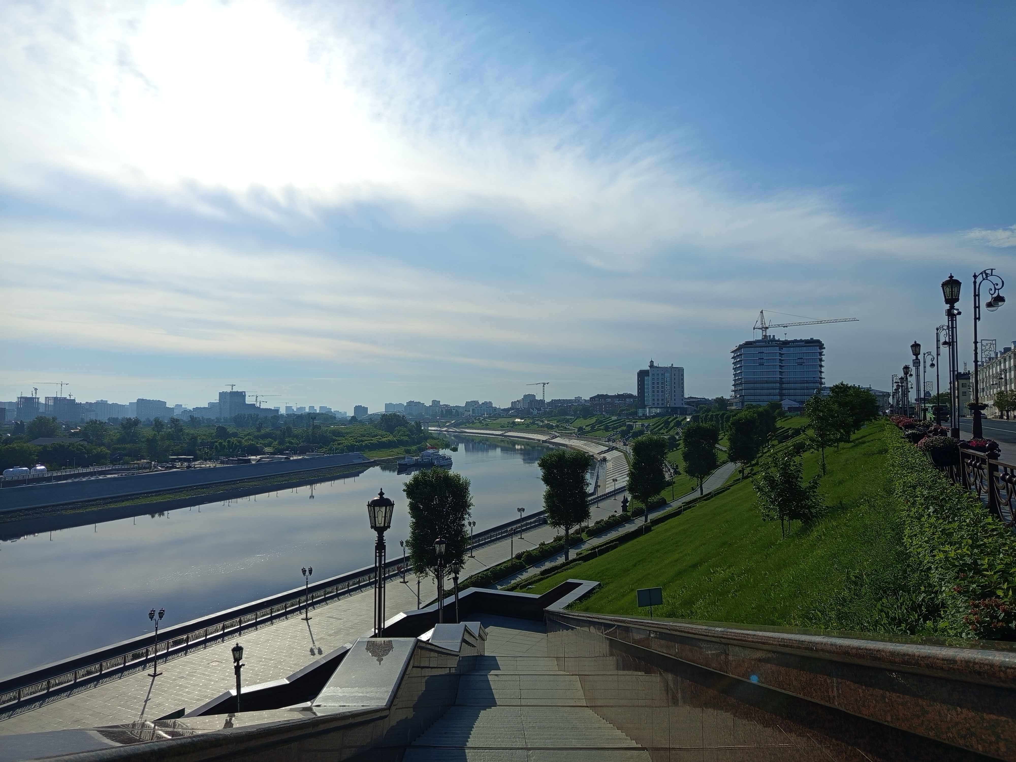 Вид на набережную Туры
