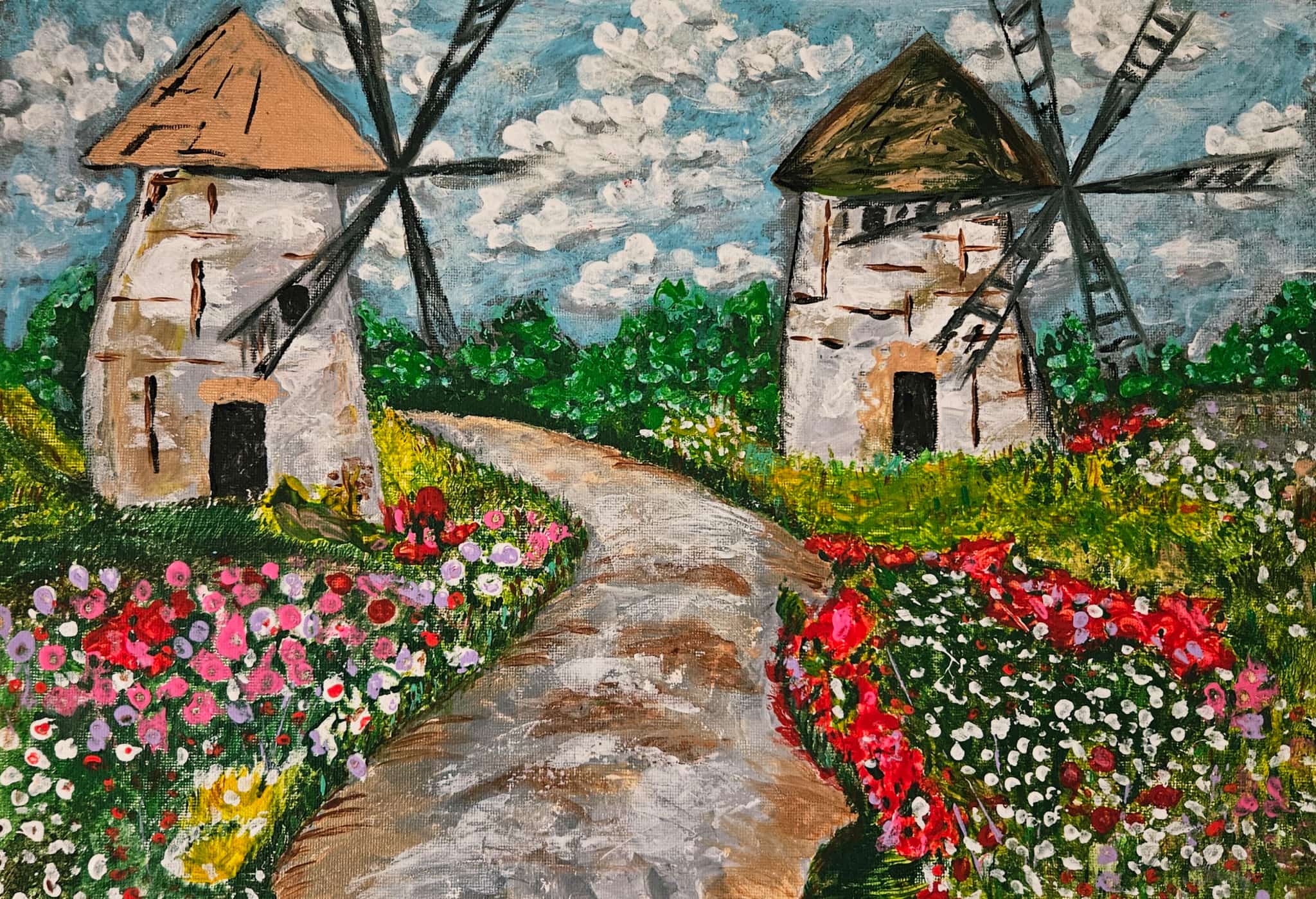 Мастихин и ватные палочки. Должен где то Дон Кихот здесь стоять…