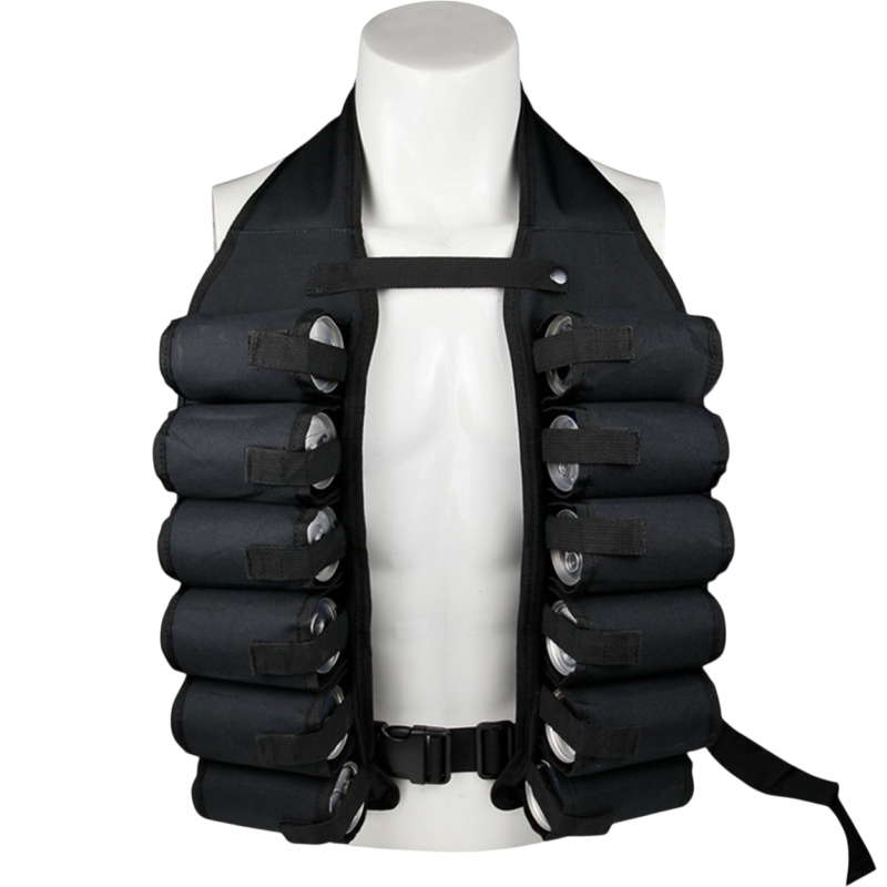 Жилет для переноса банок