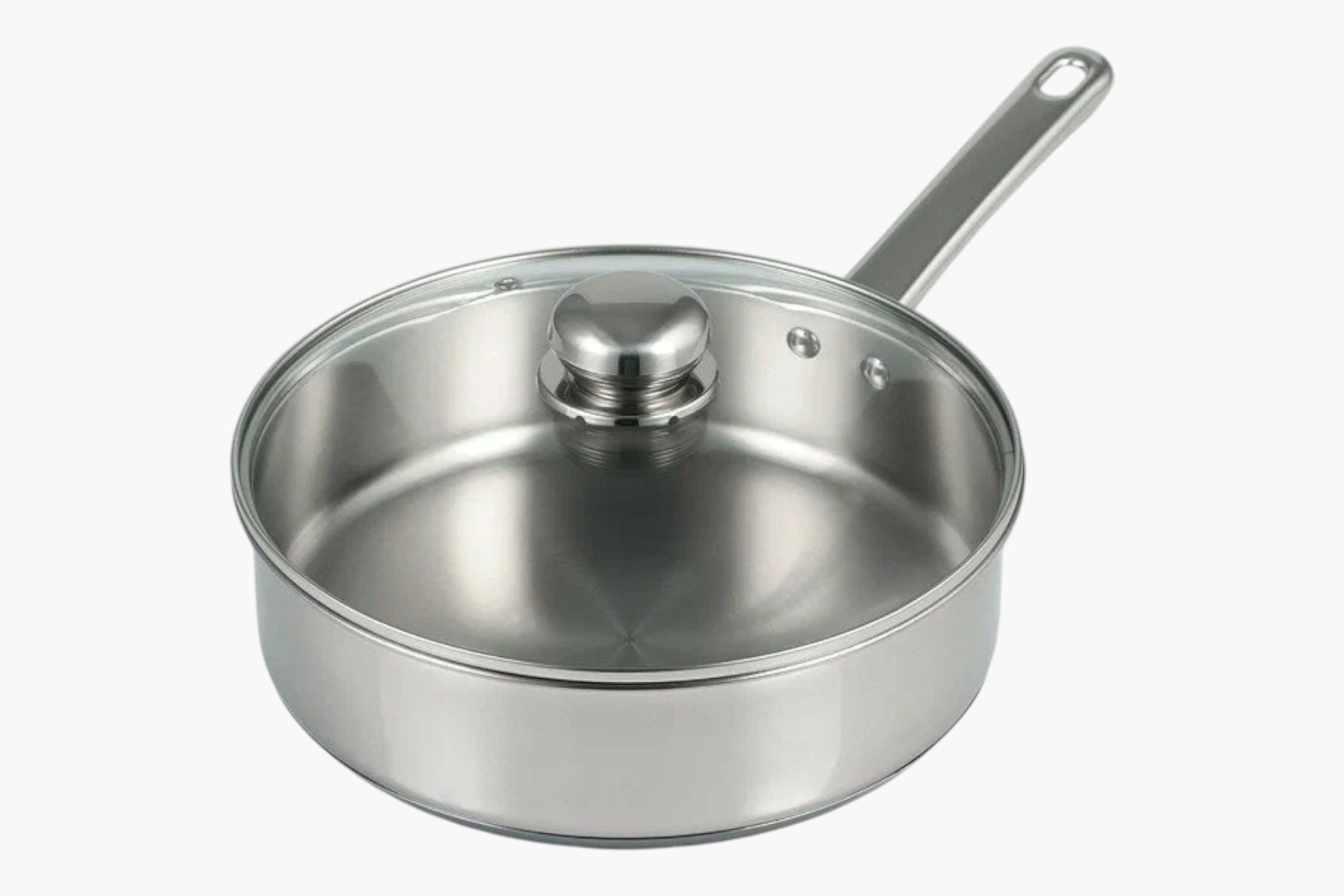 Сковороды-сотейники чаще всего продаются сразу в комплекте с крышкой. Утварь на фотографии обойдется примерно в 4 000 ₽