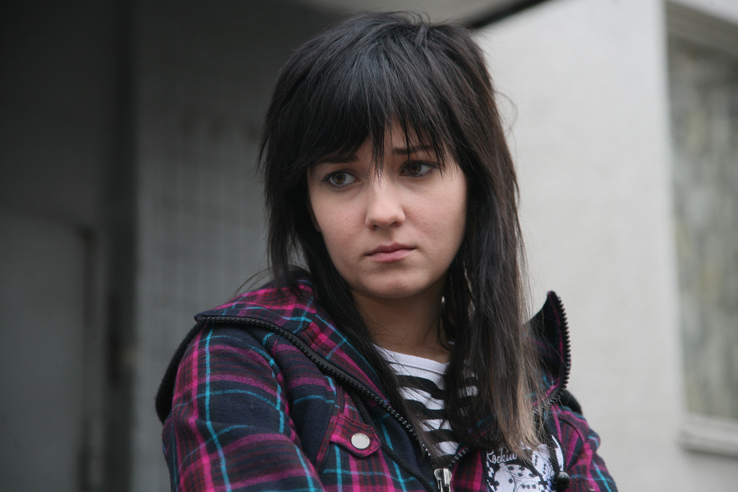 Исполнительнице роли девятиклассницы Ани Носовой Валентине Лукащук во время съемок сериала был 21 год. Кадр: Первый канал