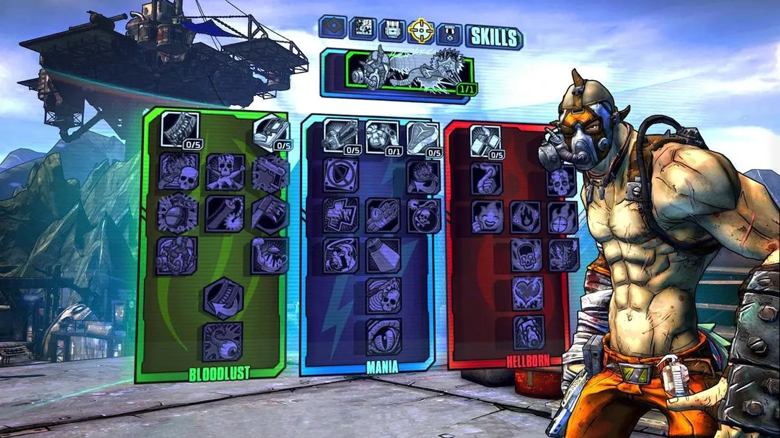 С дополнением Psycho Pack в Borderlands 2 добавили Крига — огромного бандита-мутанта, сохранившего толику человеческого разума. Кадр: 2K