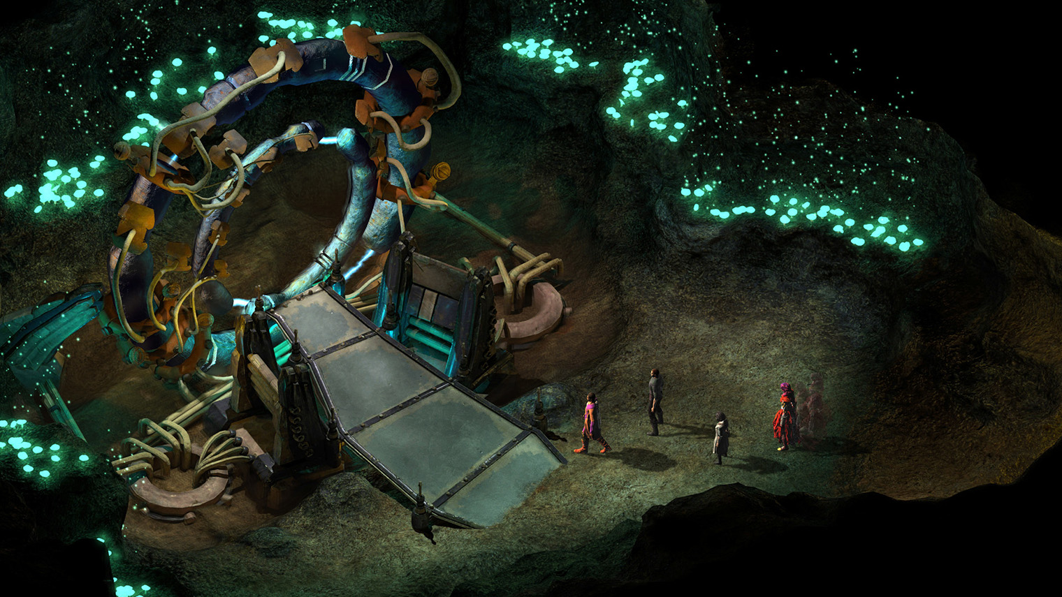 Основой для игры послужила настольная RPG Numenera, вышедшая в 2013 году. Кадр: inXile Entertainment