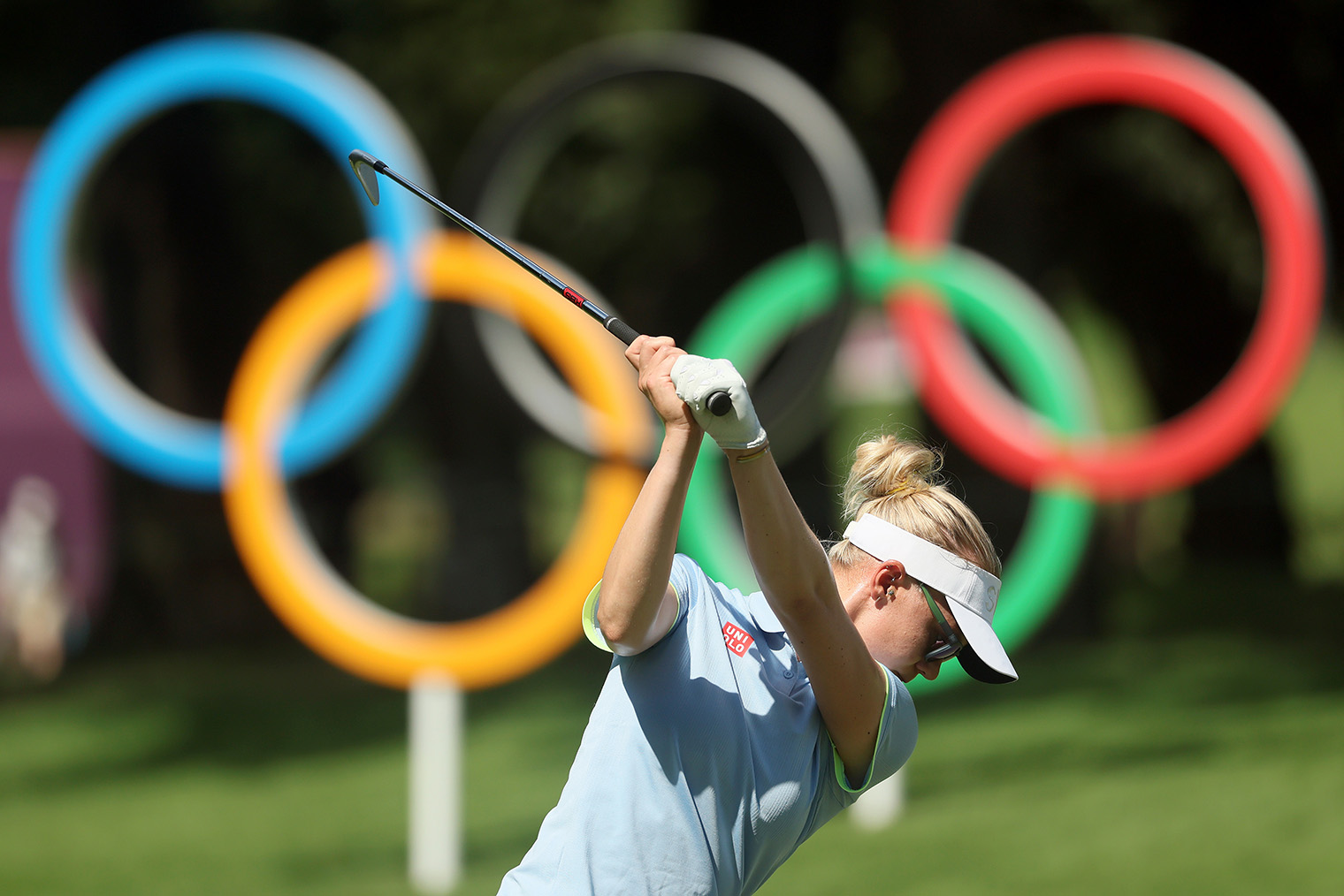 Мадлен Сагстрем из сборной Швеции на Олимпиаде 2020 года в Токио. Фотография: Mike Ehrmann / Getty Images