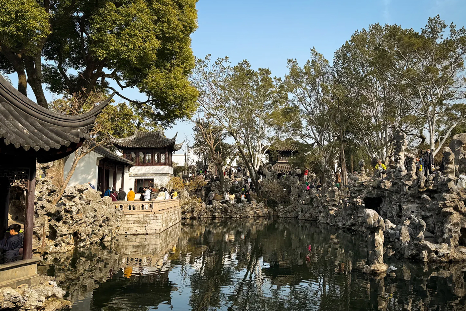 Сад камней в Сучжоу