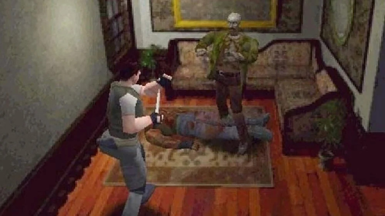 Именно с этой драки началась история Resident Evil