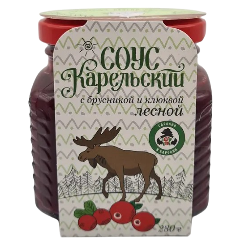 Бруснично-клюквенный