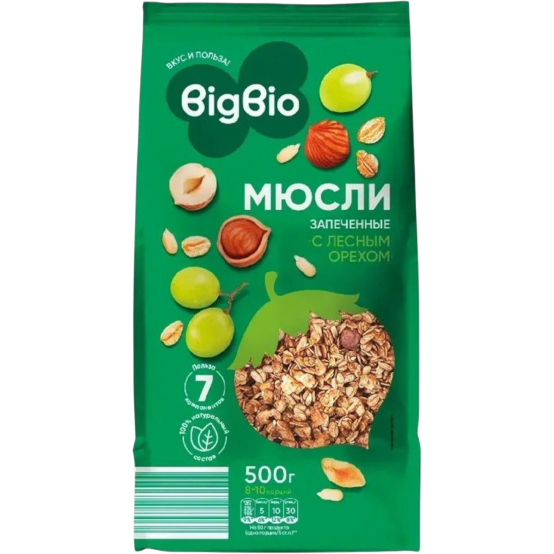 Запеченные мюсли BigBio