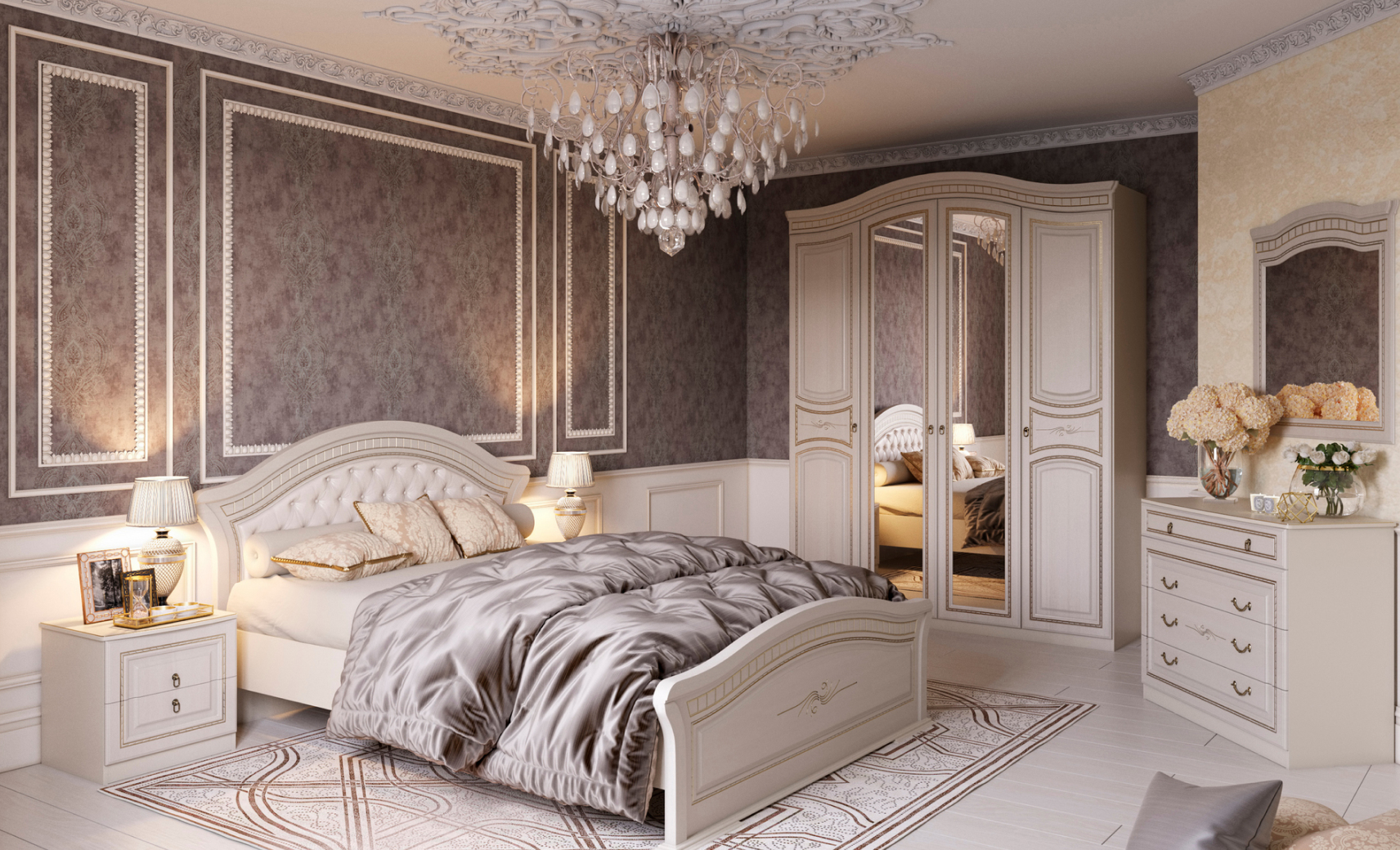 Единый мебельный гарнитур