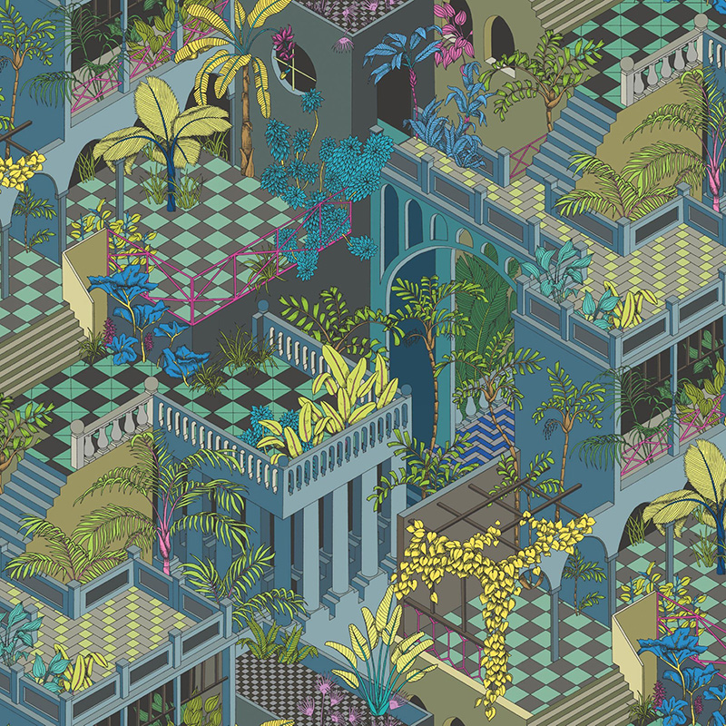 Премиальные обои Miami