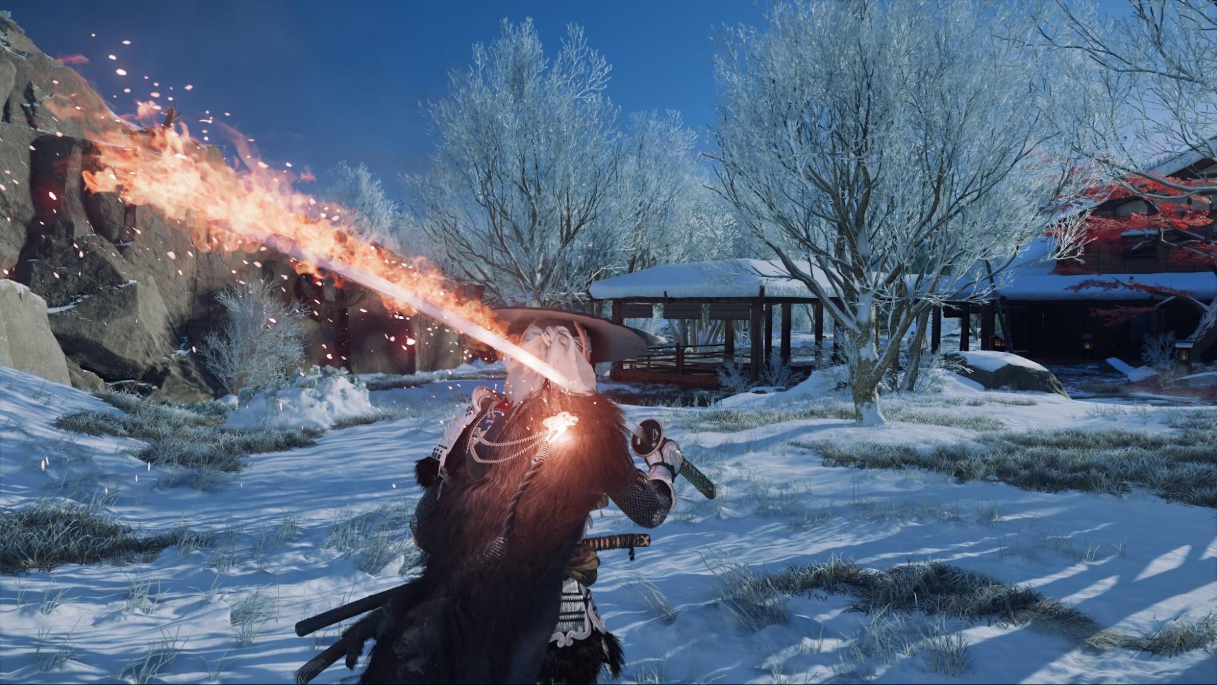 В середине игры дают возможность поджигать оружие, благодаря чему даже большие группы врагов убиваются без труда