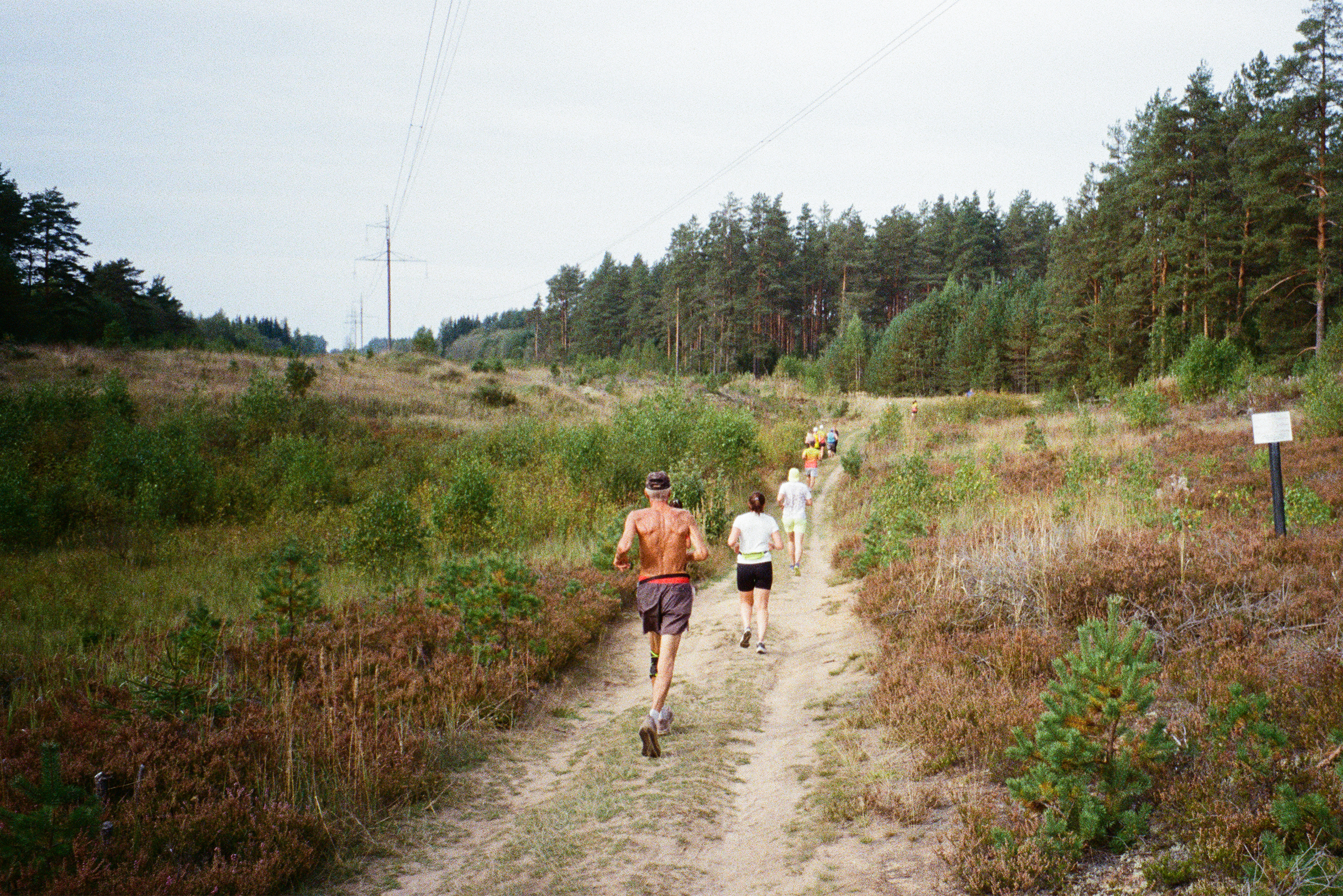 Один из участков трассы