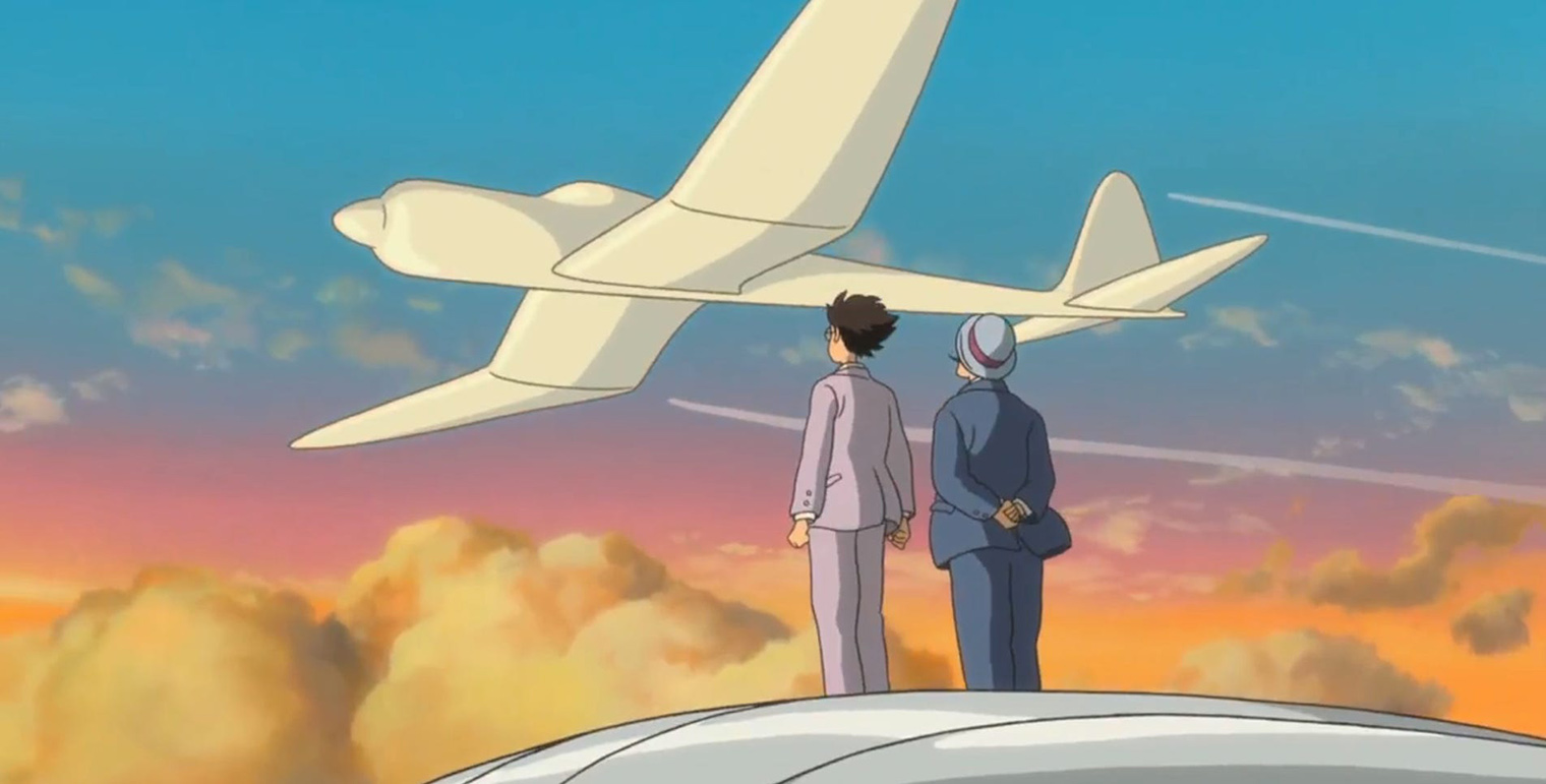 Самолеты — одна из главных страстей Хаяо Миядзаки. В картине «Ветер крепчает» он наконец⁠-⁠то посвящает сюжет авиапромышленности: ремеслу, которое одновременно восхищает и ужасает режиссера. Кадр: Studio Ghibli
