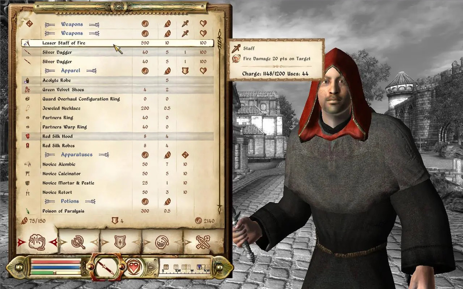 Интерфейс из мода DarNified UI. Кадр: Bethesda Softworks