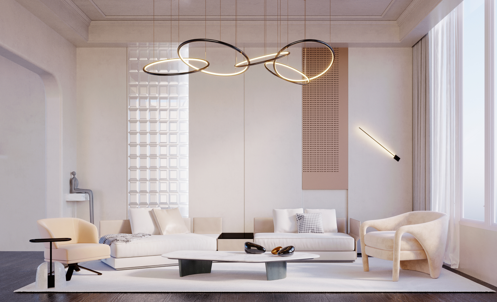 Или отделываем стены в современном стиле