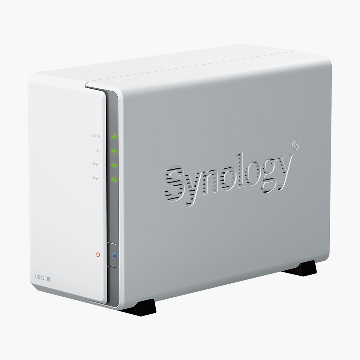 Сетевой накопитель Synology DS223j. Цена — 33 478 ₽