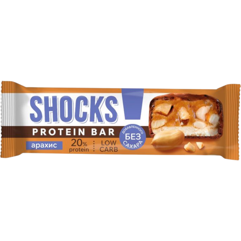 Арахисовый батончик Shocks!