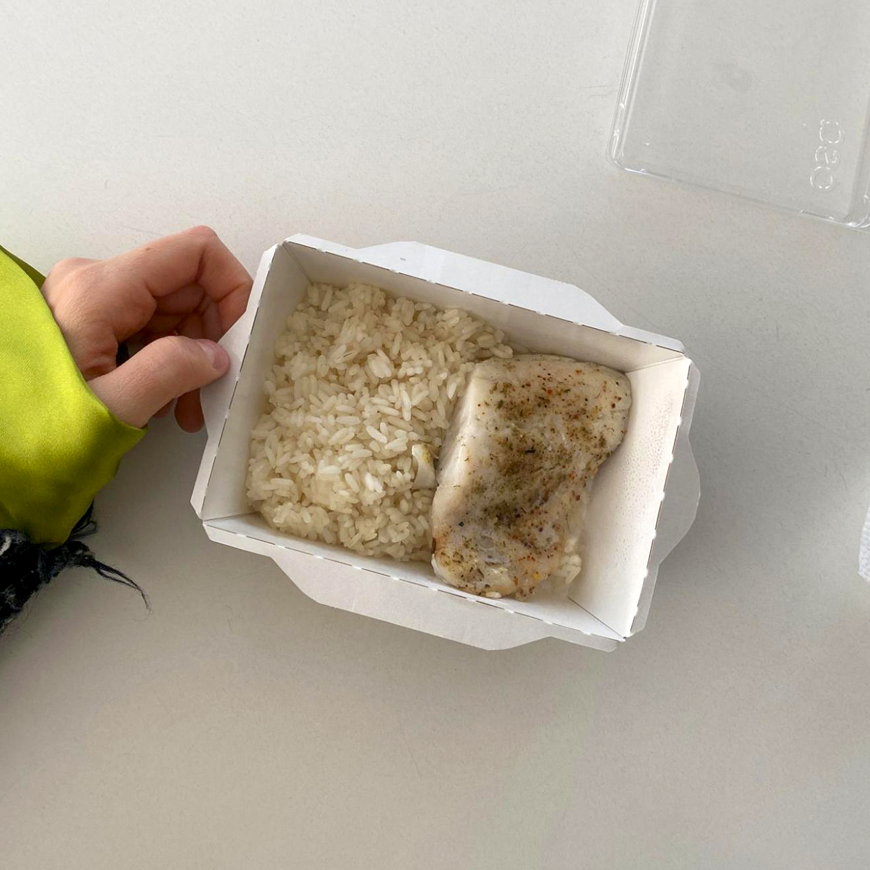 Обедаю на работе