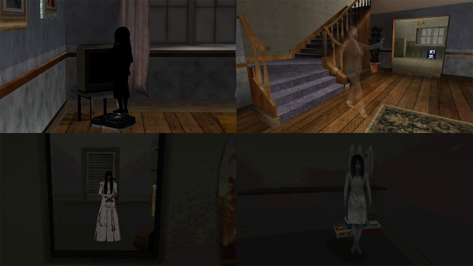 Никаких привидений в оригинальной игре нет — на картинке собрано творчество фанатов