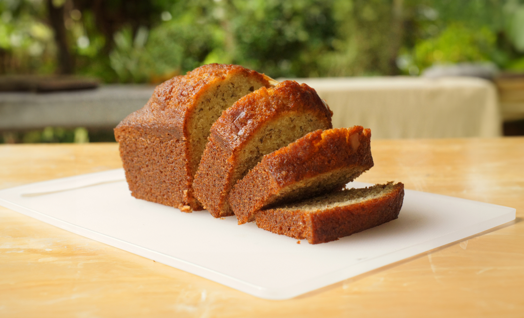 Банановый пирог