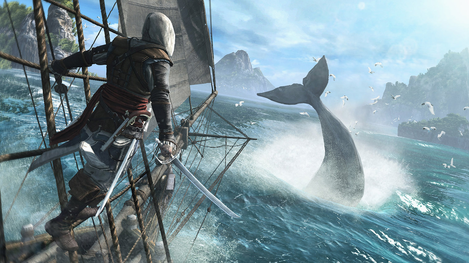 Надеемся, разработчики не добавят в Black Flag RPG-механики из новых частей. Скриншот взят из оригинальной версии. Кадр: Ubisoft