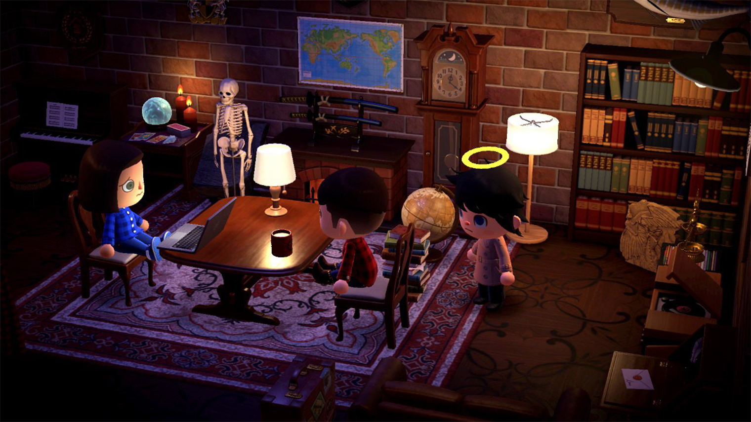 Как насчет вечеринки в стиле «Сверхъественного» — популярного у миллениалов сериала? © Nintendo