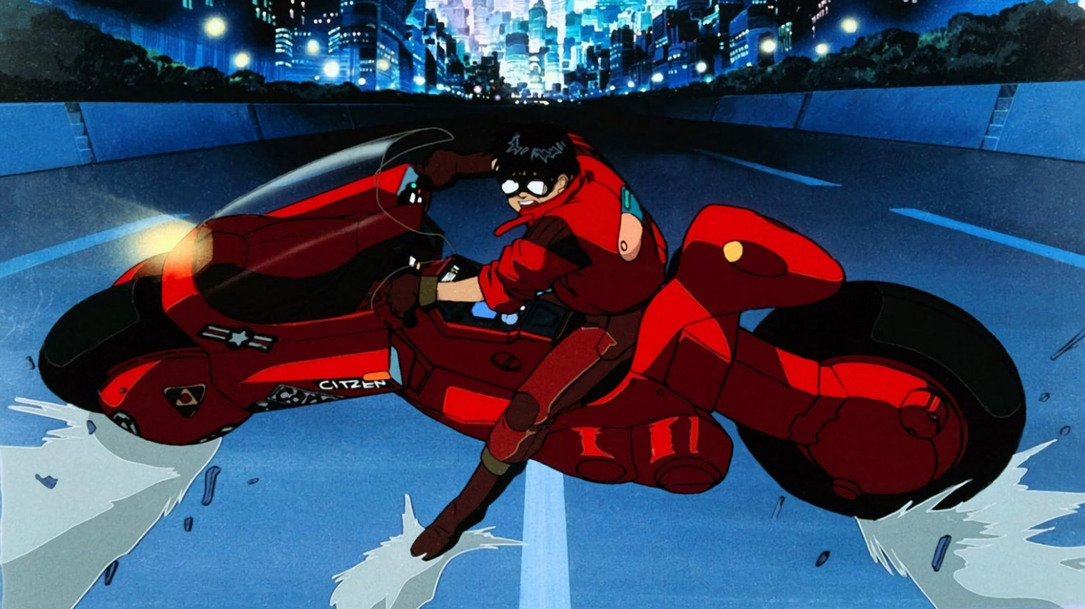 Сцена, где герой на высокой скорости останавливает красный мотоцикл, стала одной из самых цитируемых в анимации. Ее можно увидеть в «Черепашках-ниндзя», «Бэтмене», «Кармен Сандиего» и десятках аниме — а также в фильме «Нет». Источник: TMS Entertainment
