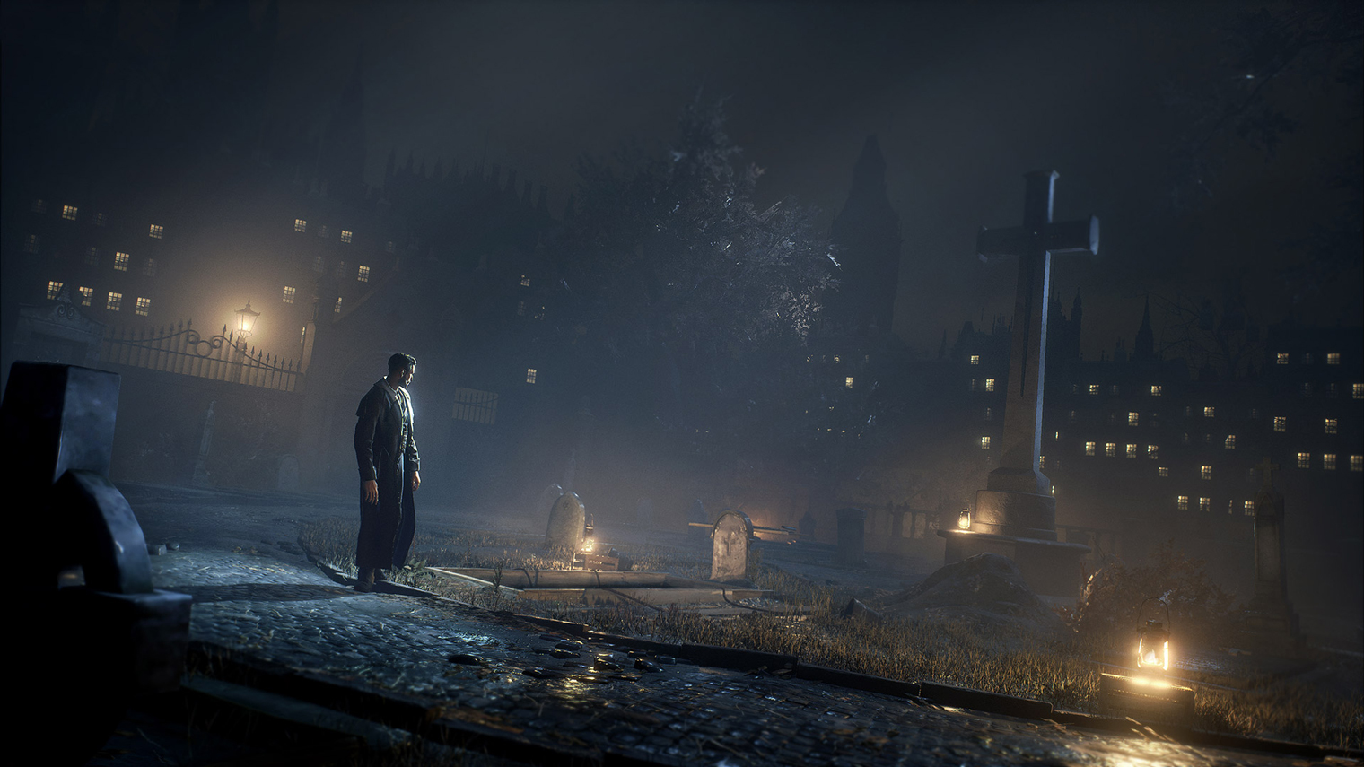 Как и в Bloodborne, в Vampyr мрачная атмосфера. Кадр: Focus Home Interactive