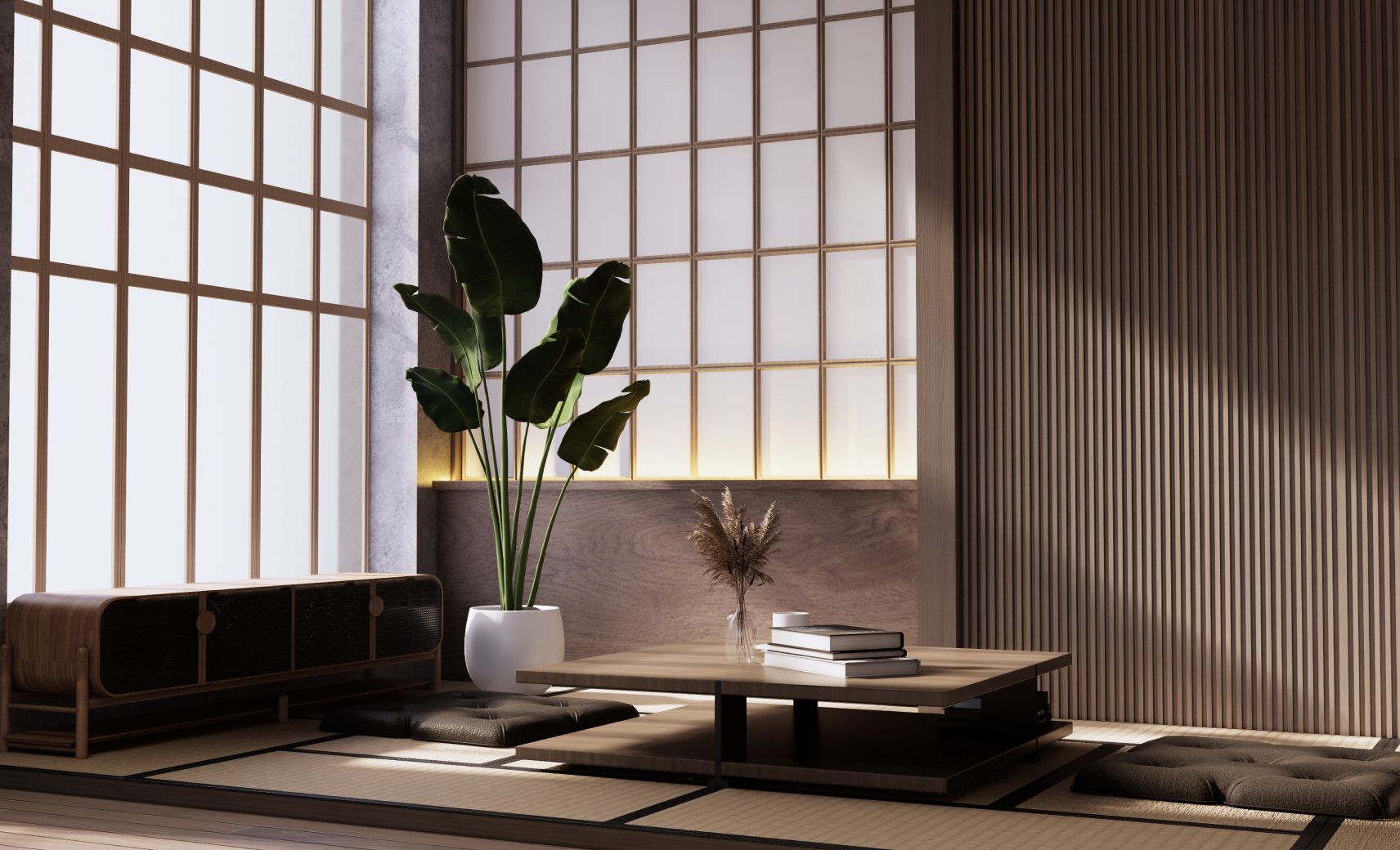 Низкая мебель по-азиатски