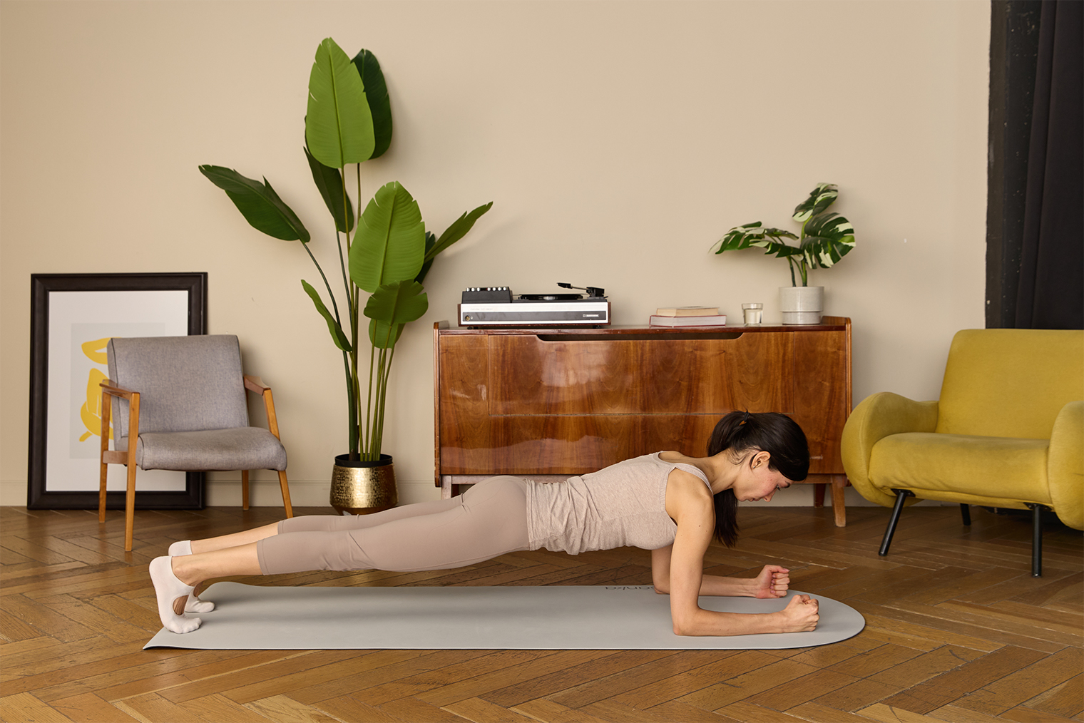 Техника выполнения классической планки