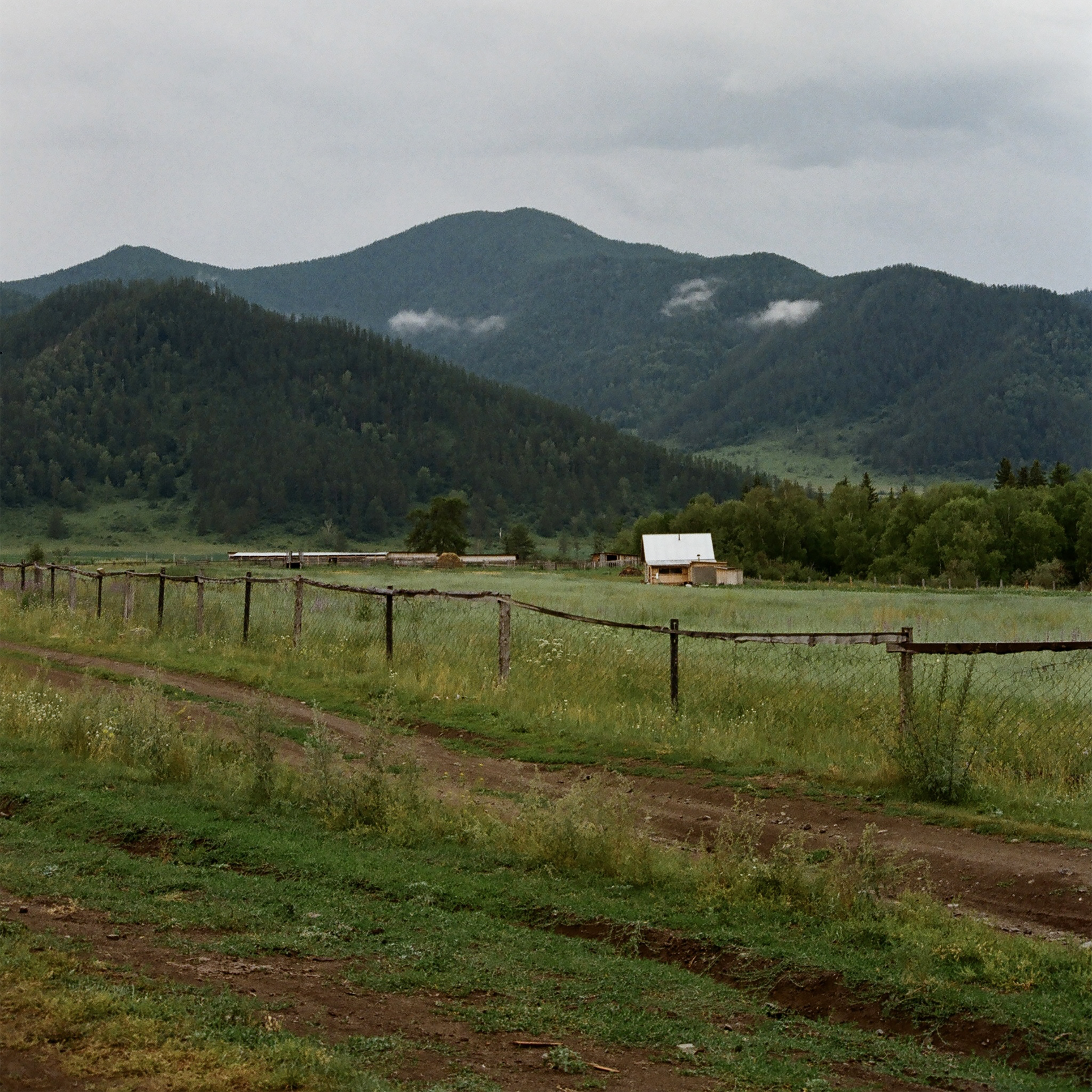 Жизнь людей вдоль Чуйского тракта, вдали от города, выглядит так. Цивилизации мало, красоты много