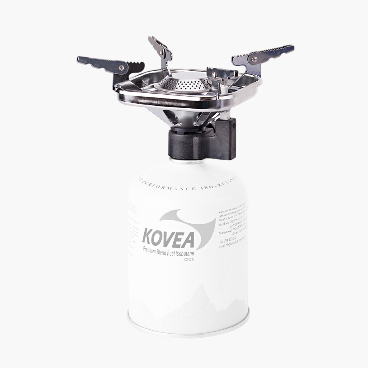 Набалонная горелка Kovea Vulcan. Цена — 5650 ₽. Источник: sport-marafon.ru