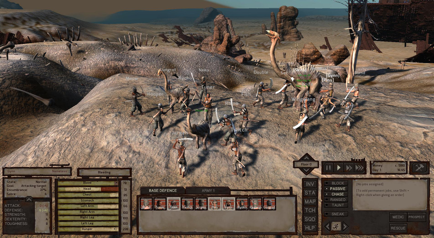 Интерфейс в Kenshi под стать игровому миру — крайне недружелюбен. © Lo-Fi Games